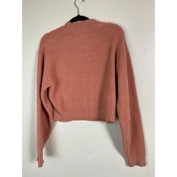 UGG Womens Cozy Teddy Sweater Size XL Cozy Warm Orange Fall Winter Pumpkin - Picture 12 of 13